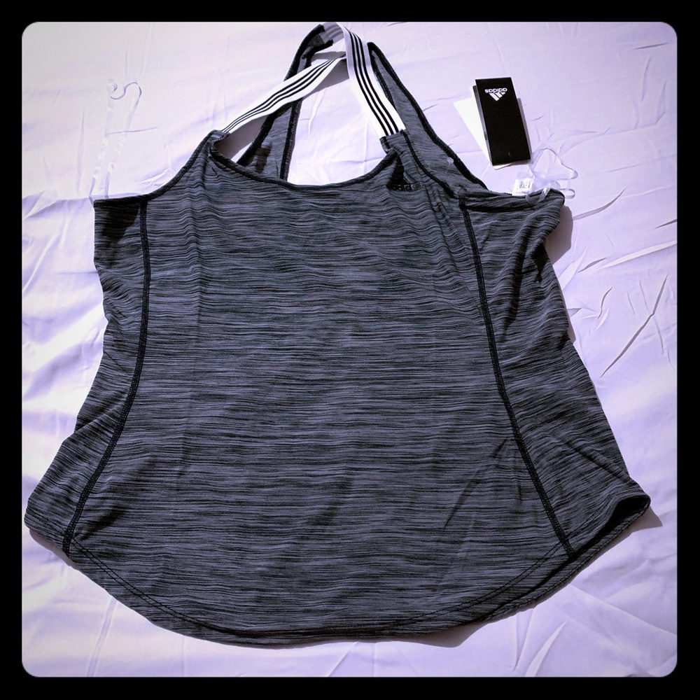 Adidas Womens Climalite Black Tank Top Size M